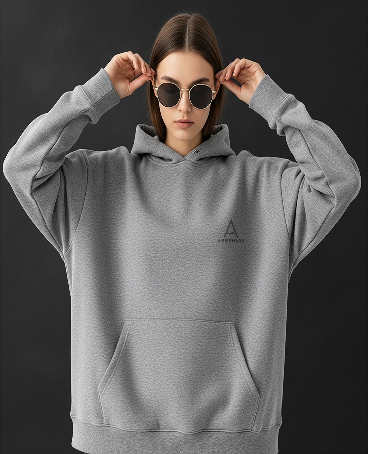 Grey “Just Do It Tomorrow” Pullover Hoodie
